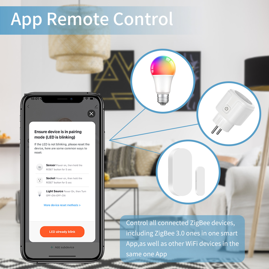 Tuya Smart Multi Mode Gateway  - đánh giá và giá Smart Home Apple