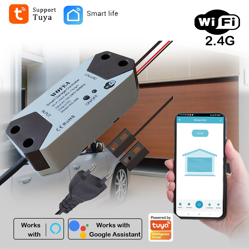 Smart Garage Door Opener Contr - đánh giá và giá Smart Home Control Panel