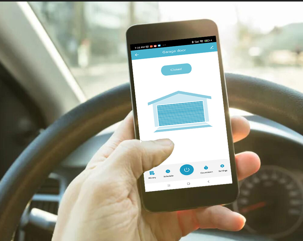 Smart Garage Door Opener Contr - đánh giá và giá Smart Home Control Panel