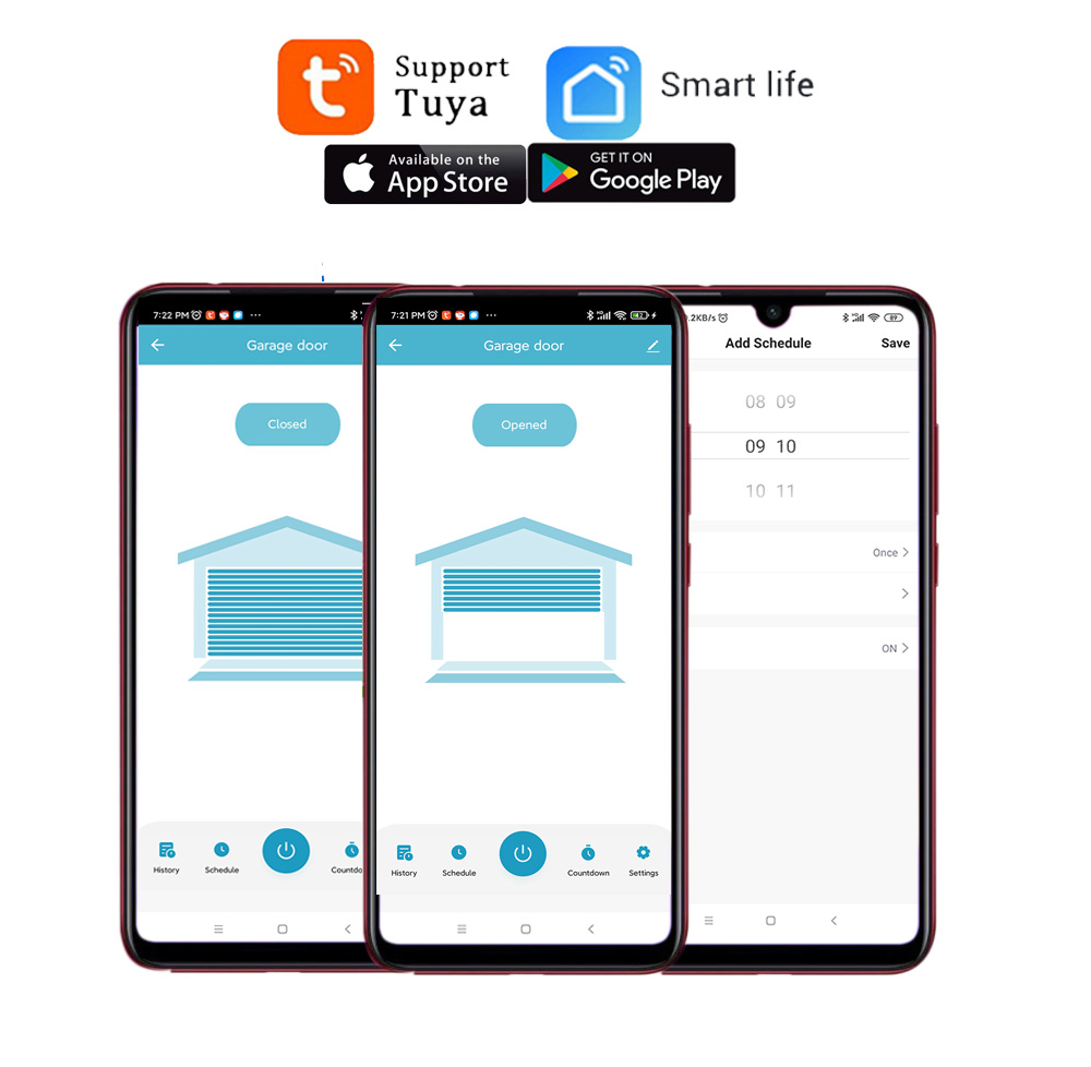 Smart Garage Door Opener Contr - đánh giá và giá Smart Home Control Panel
