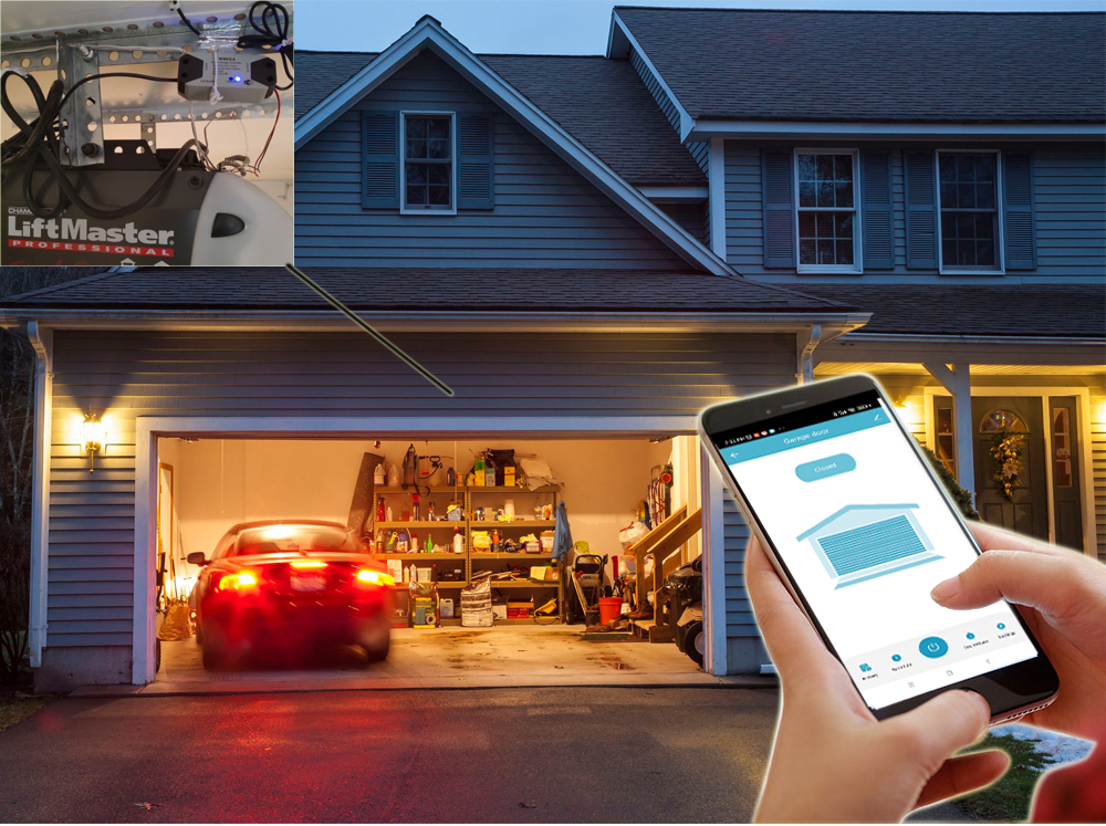 Smart Garage Door Opener Contr - đánh giá và giá Smart Home Control Panel