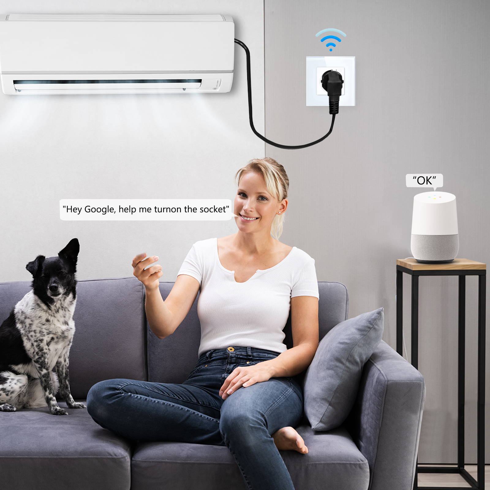 TAWOIA Wifi Wall Socket EU Sta - đánh giá và giá Smart Home Yandex