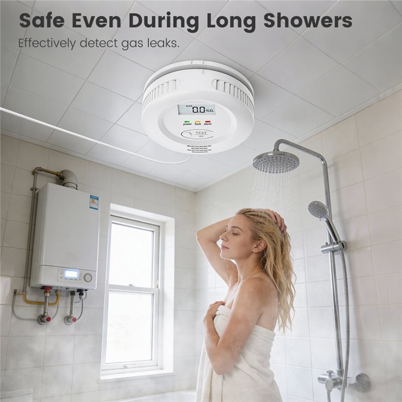 Tuya Smart Home Wifi Gas Leak  - đánh giá và giá Smart Home Kitchen