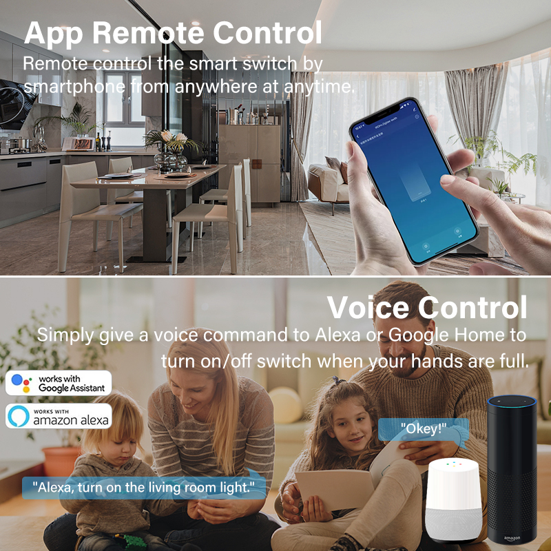 Tuya WiFi Smart Switch Module  - đánh giá và giá Smart Home Wiz