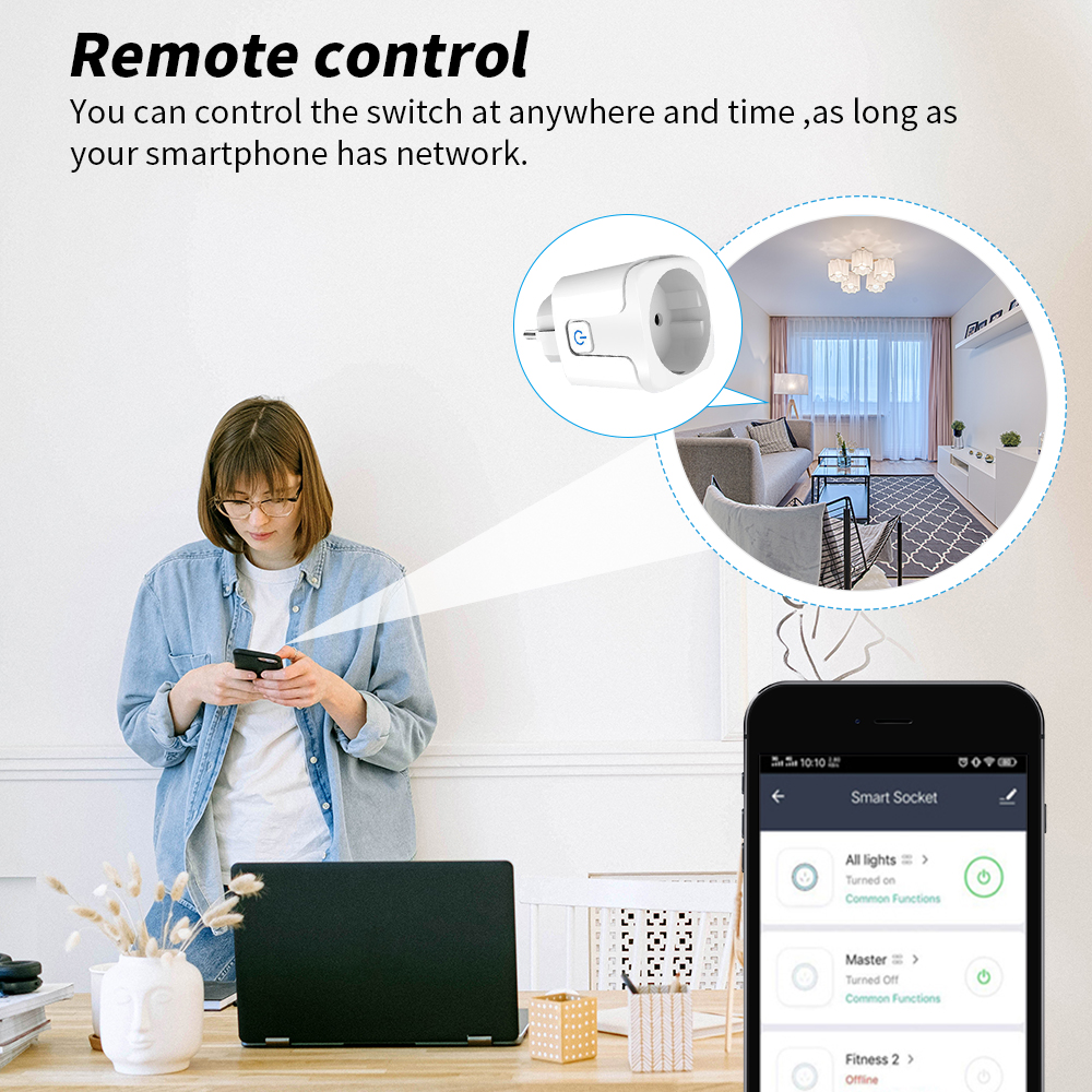 Smart WiFi Homekit EU Plug Soc - đánh giá và giá Smart Home Apple