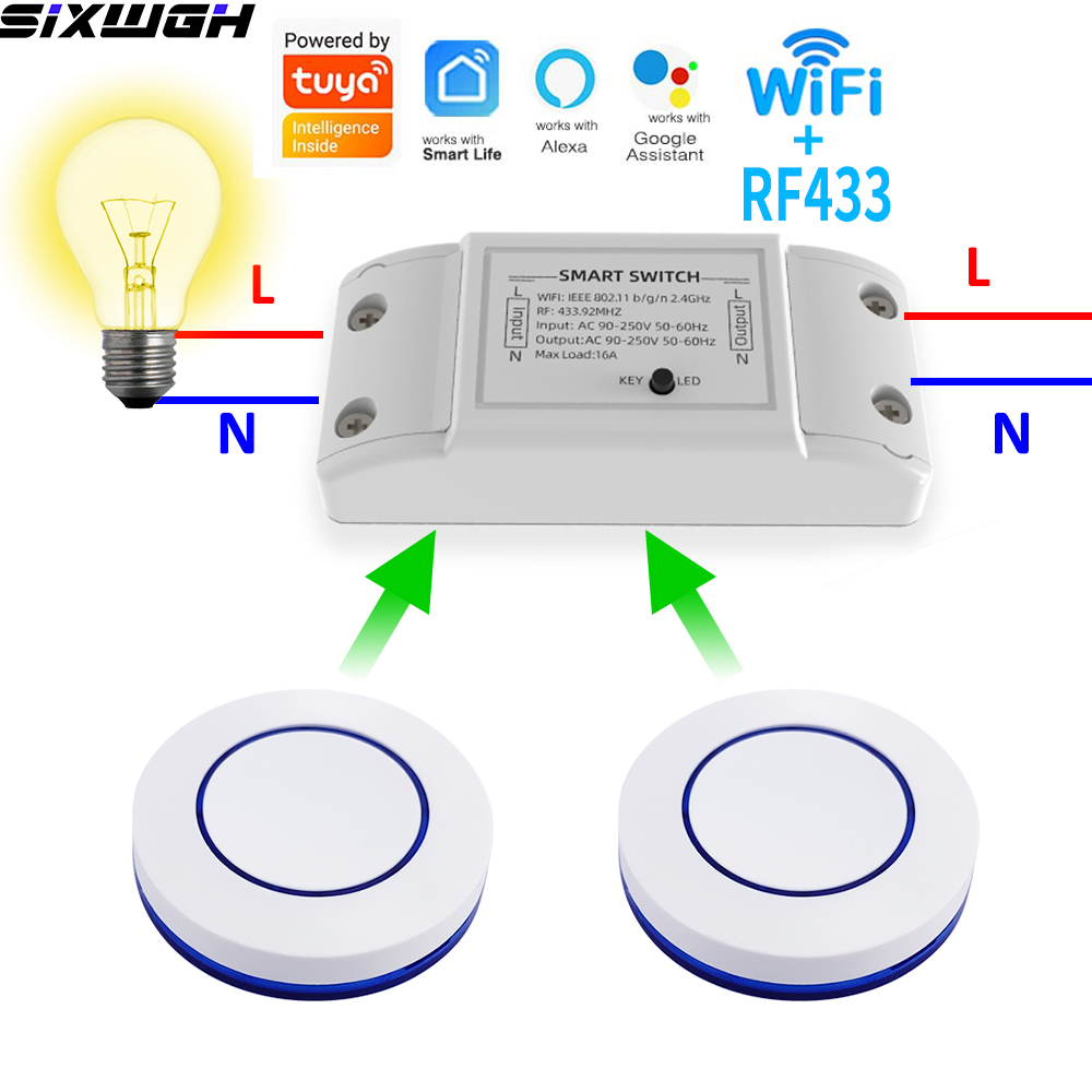 16A WiFi Tuya Smart Switch Wir - đánh giá và giá Smart Home Wiz