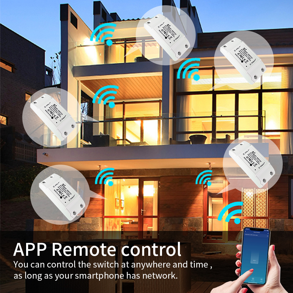16A WiFi Tuya Smart Switch Wir - đánh giá và giá Smart Home Wiz