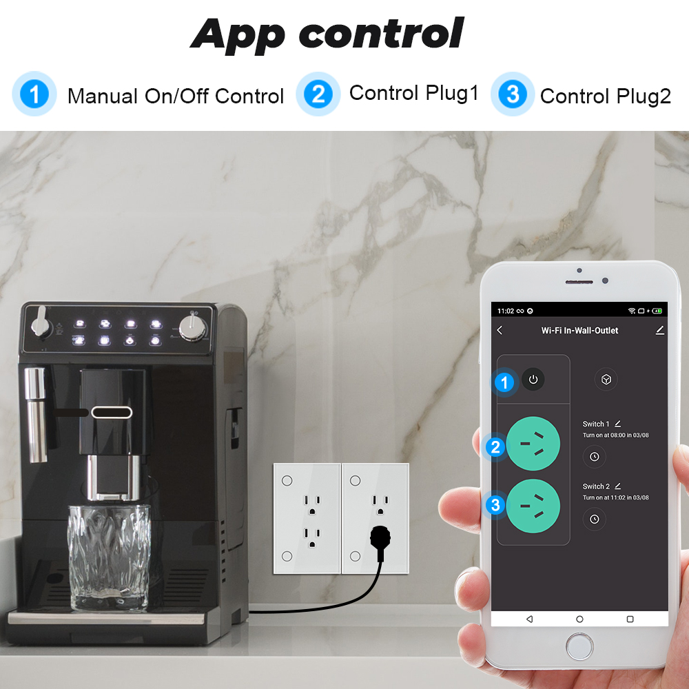 16A Tuya Wifi Socket Us Plug O - đánh giá và giá Smart Outdoor Plug
