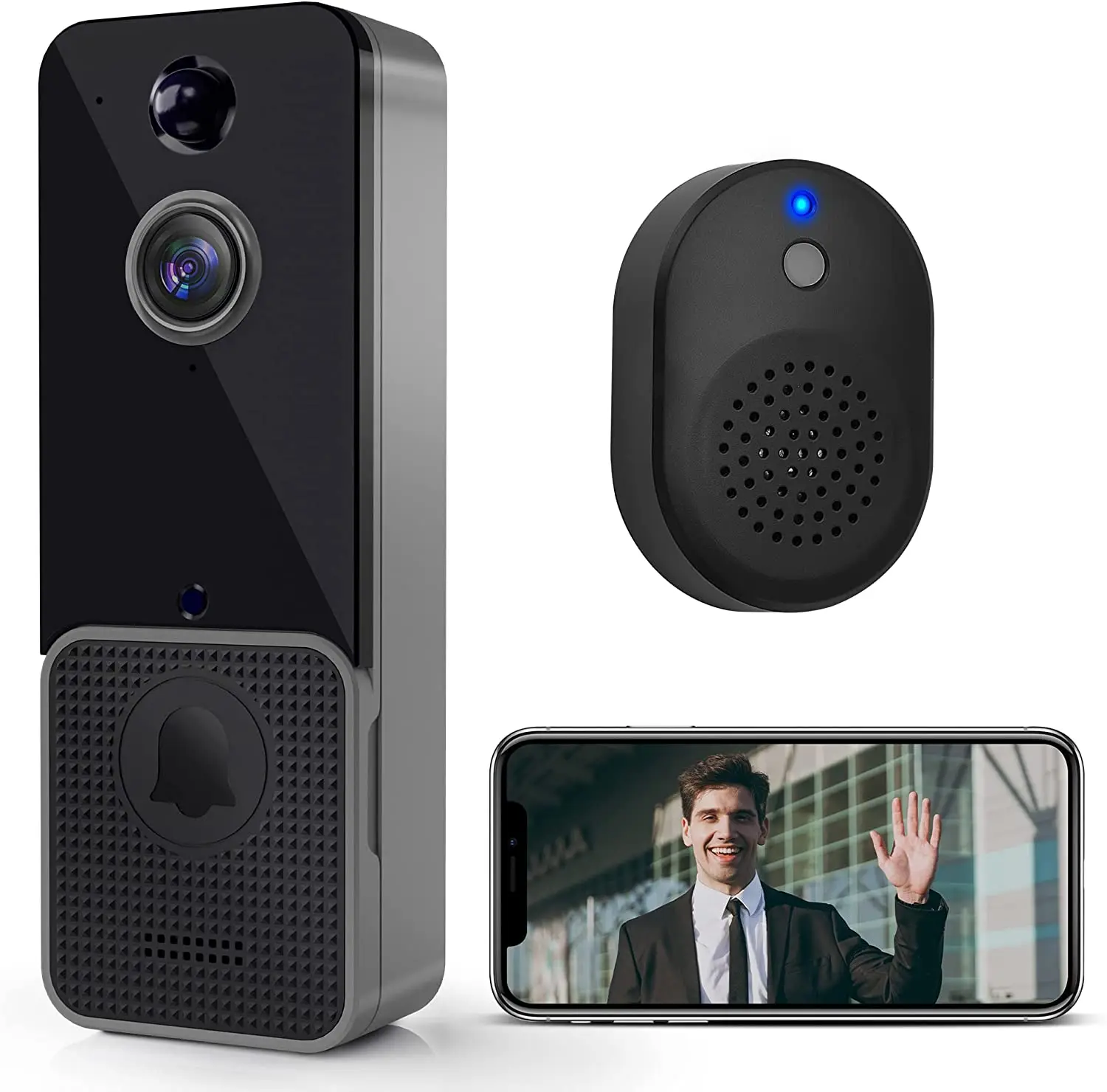 Wireless WiFi Video Doorbell C - đánh giá và giá Smart Home Video Doorbell