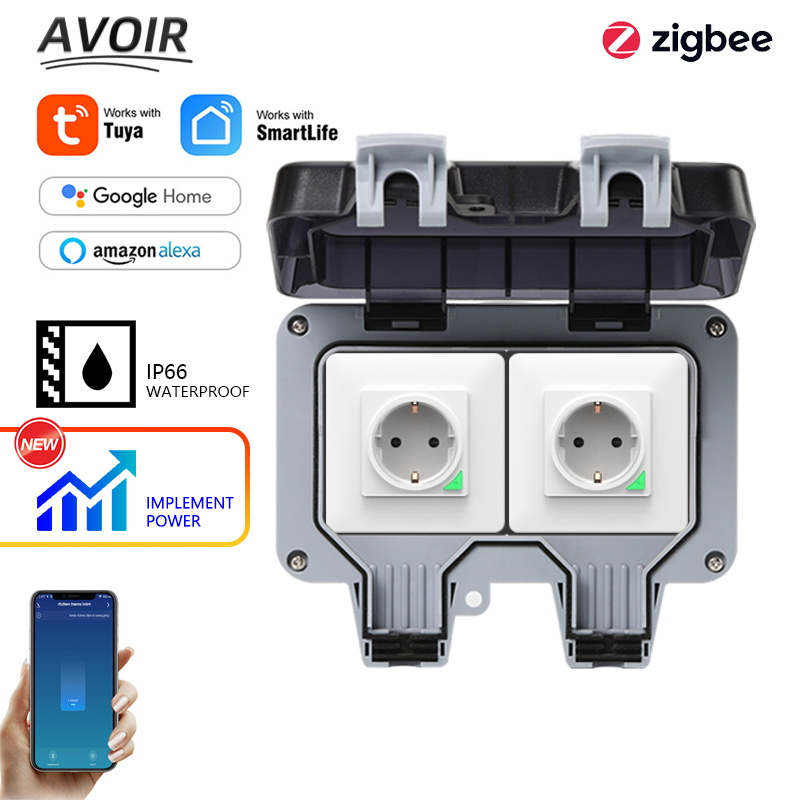 Avoir Tuya Zigbee Electrical S - đánh giá và giá Smart Outdoor Plug