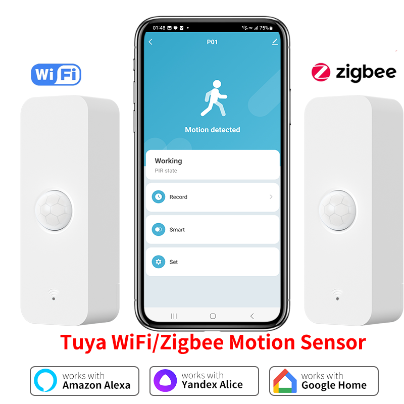Tuya WiFi Zigbee PIR Motion Se - đánh giá và giá Smart Home Wiz