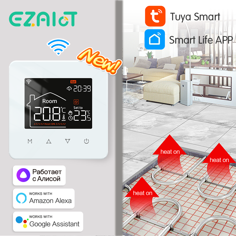 Smart WiFi Thermostat for Elec - đánh giá và giá Smart Home Yandex