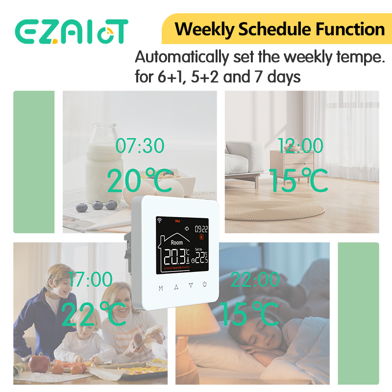 Smart WiFi Thermostat for Elec - đánh giá và giá Smart Home Yandex