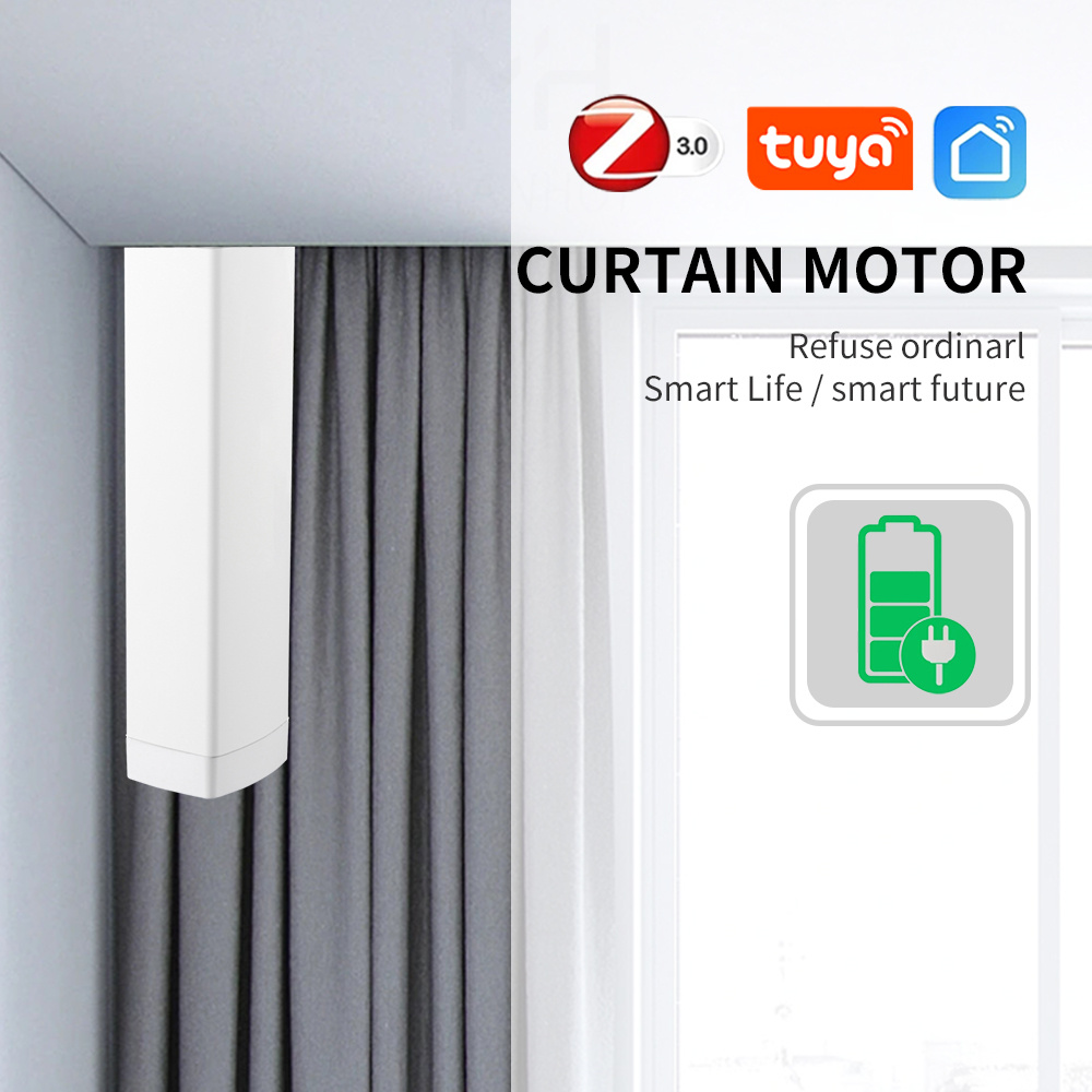 Smart Tuya Zigbee Electric Sma - đánh giá và giá Curtain Motor