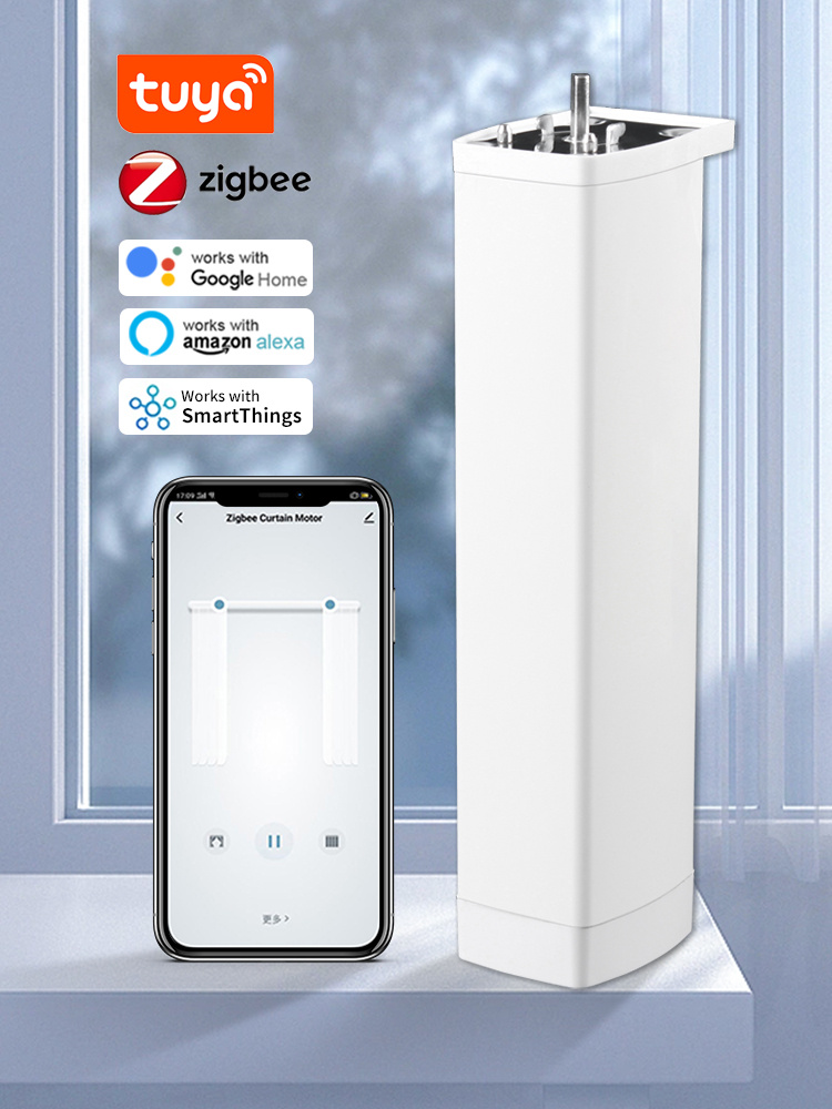 Smart Tuya Zigbee Electric Sma - đánh giá và giá Curtain Motor