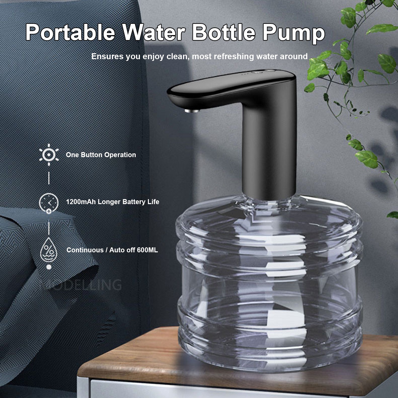 Smart Water Pump USB Charging  - đánh giá và giá Smart Home Yam Pounder