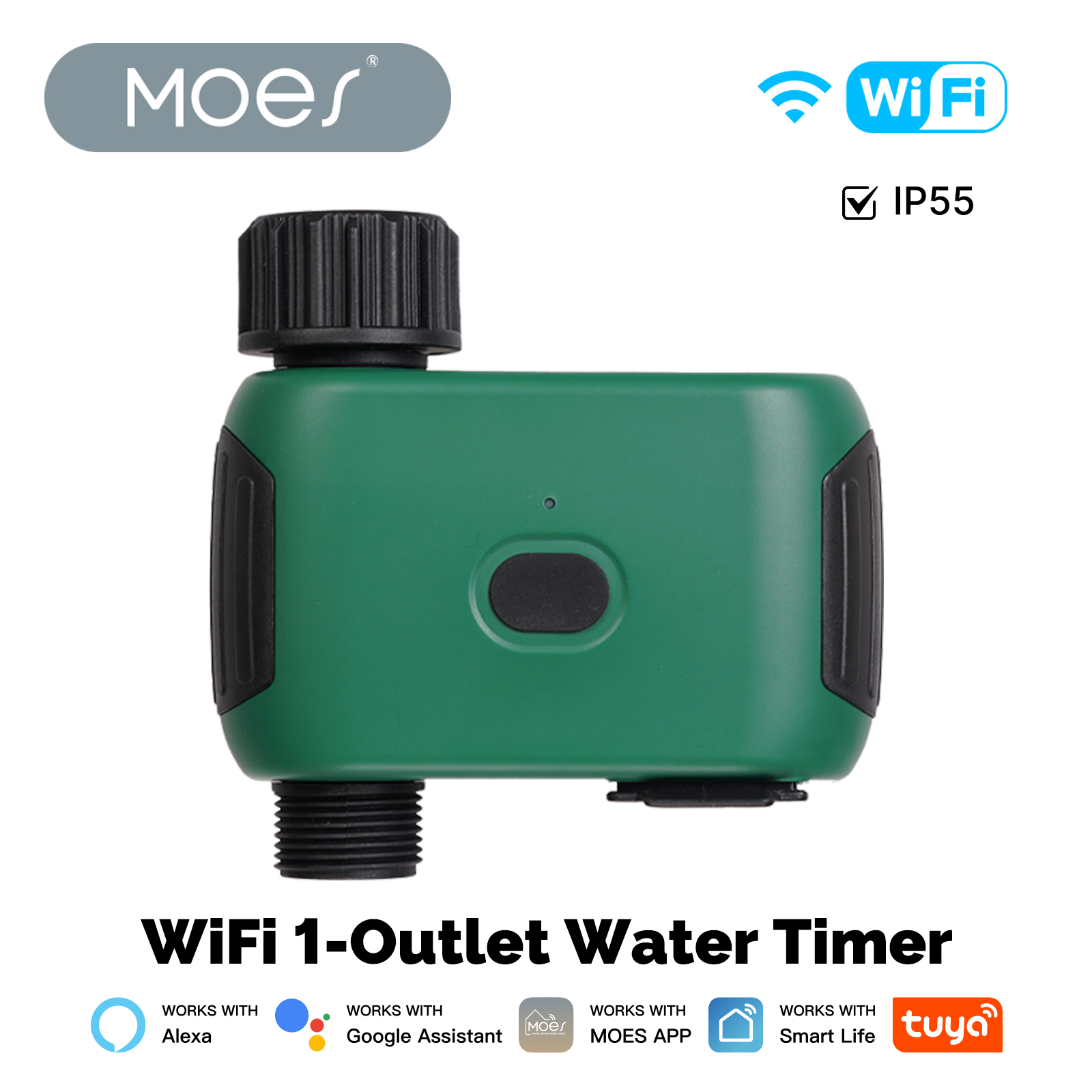MOES Tuya Smart WiFi 1 Outlet  - đánh giá và giá Home Automation Kit