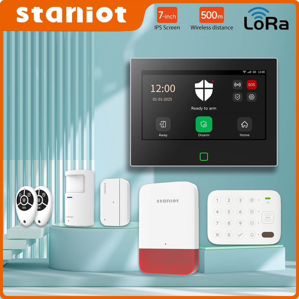 Staniot 7inch Lora Protection  - đánh giá và giá Home Automation Kit