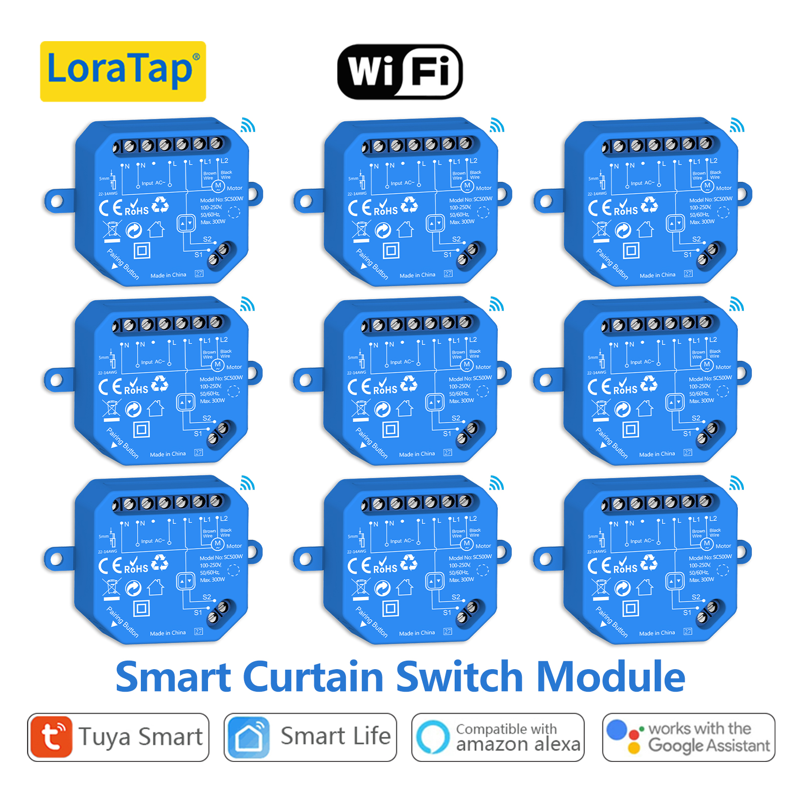 LoraTap Tuya Smart Roller Shut - đánh giá và giá Curtain Motor