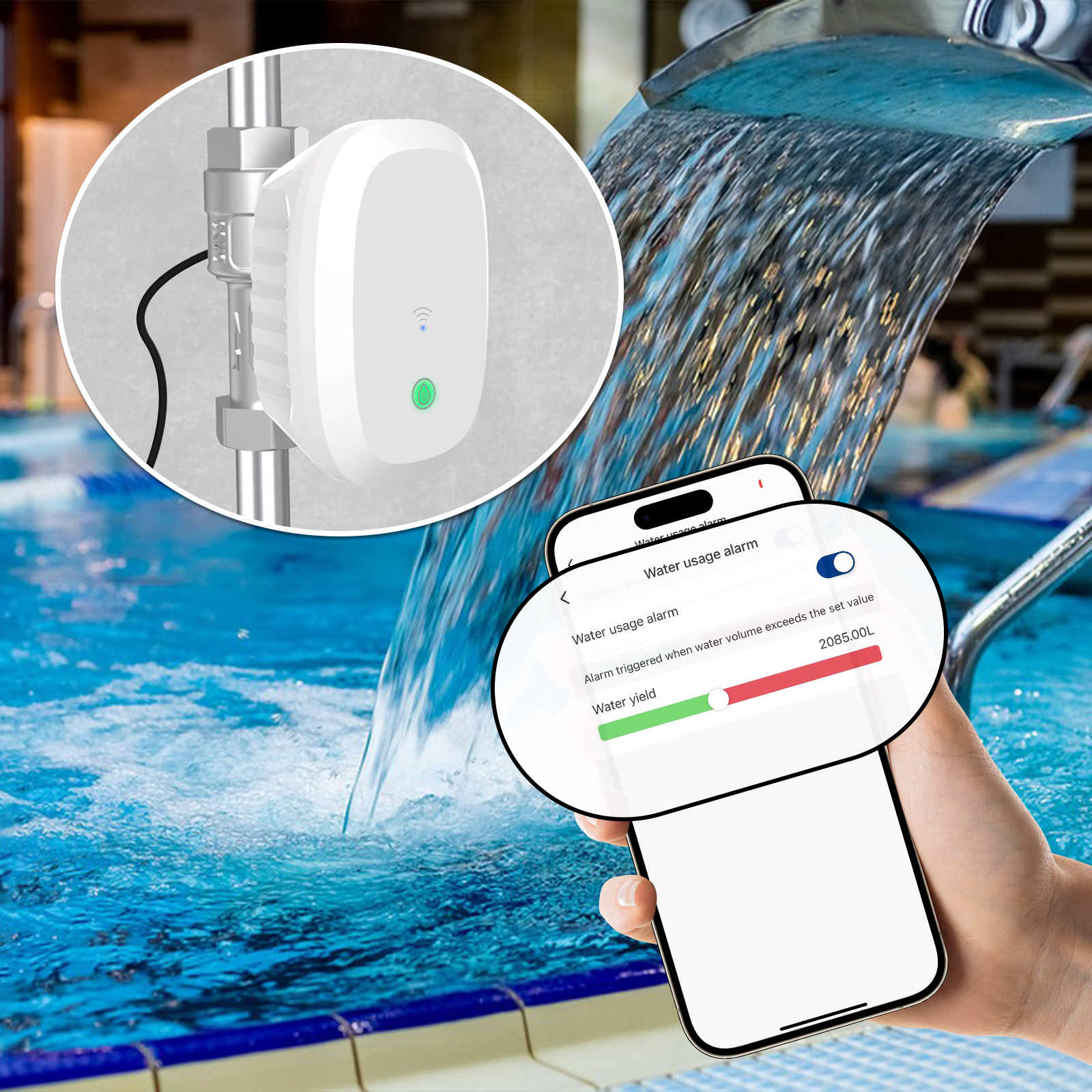 Tuya Smart WiFi Water Valve Wa - đánh giá và giá Wifi Water Sensor