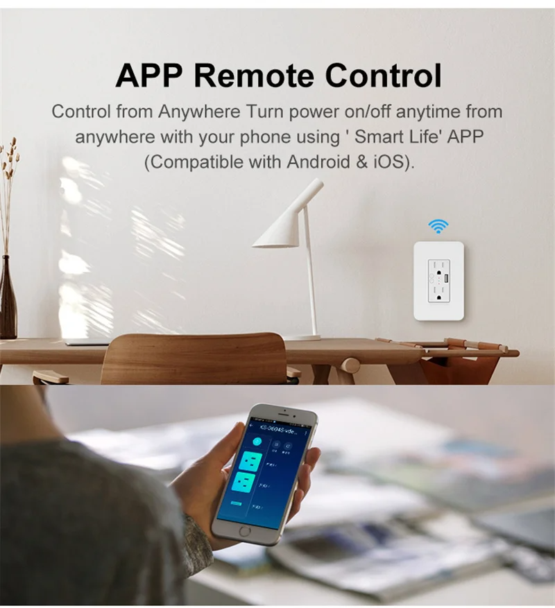 Milfra Wifi Smart Socket Doubl - đánh giá và giá Smart Home Living Room