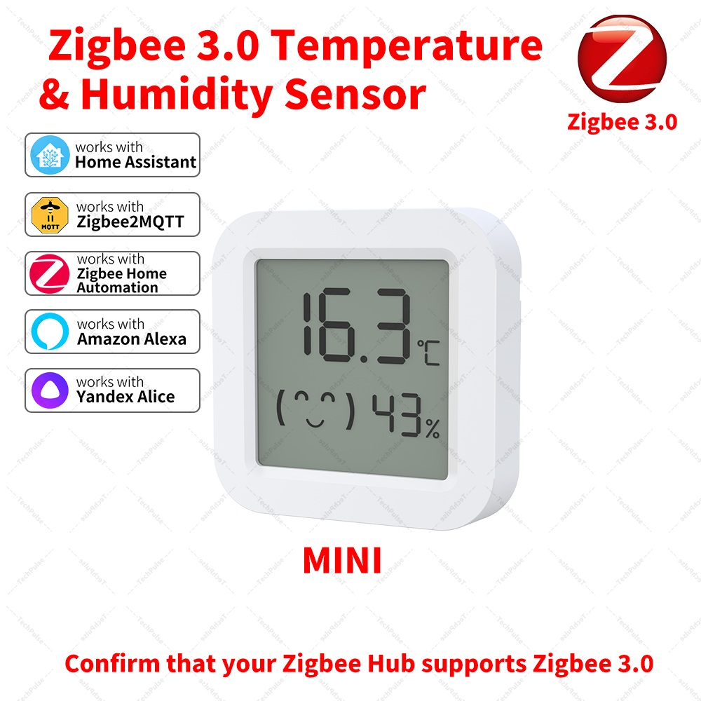 Zigbee 3.0 Sensor Temperature  - đánh giá và giá Smart Home Yandex