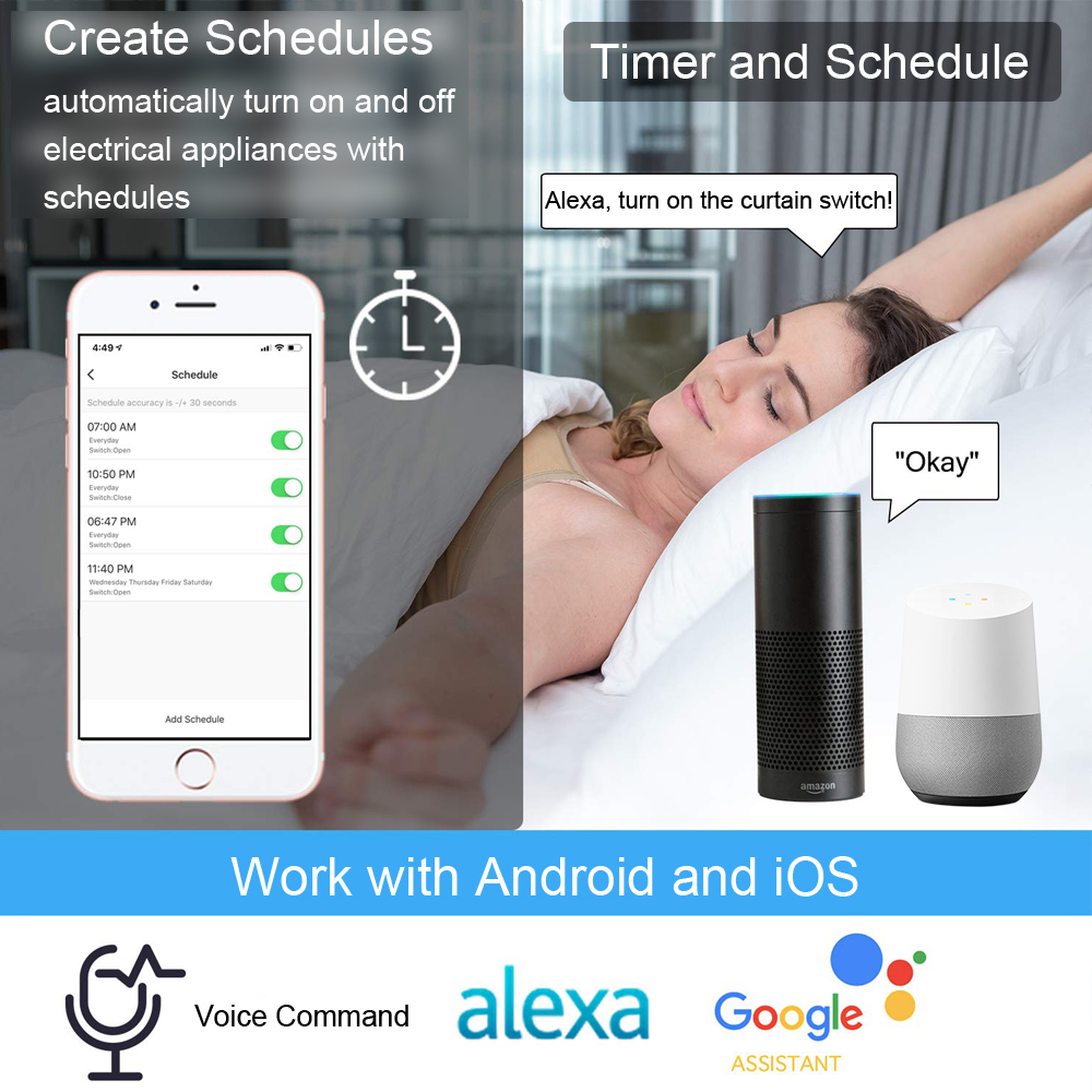 Tuya Smart Life WiFi Curtains  - đánh giá và giá Home Automation Kit