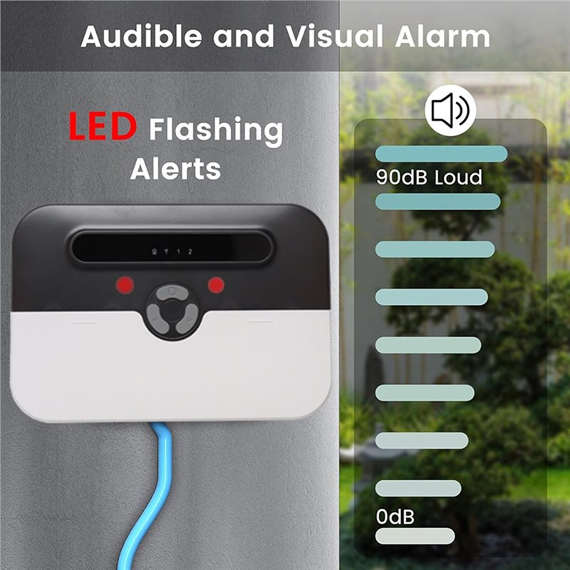 A05E-Smart Wifi Water Level Al - đánh giá và giá Wifi Water Sensor