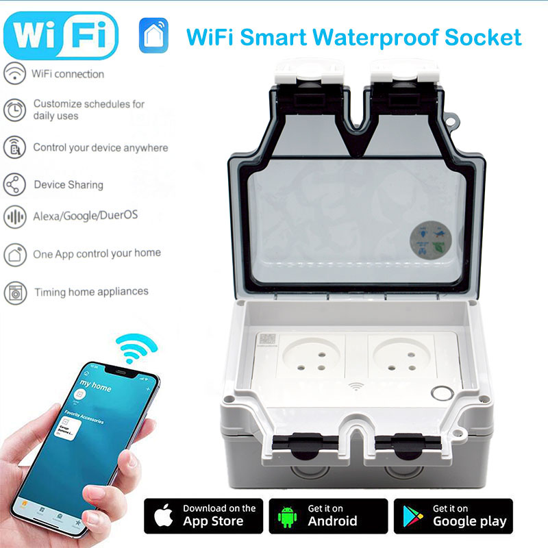 16A Smart Socket IP66 Waterpro - đánh giá và giá Smart Outdoor Plug