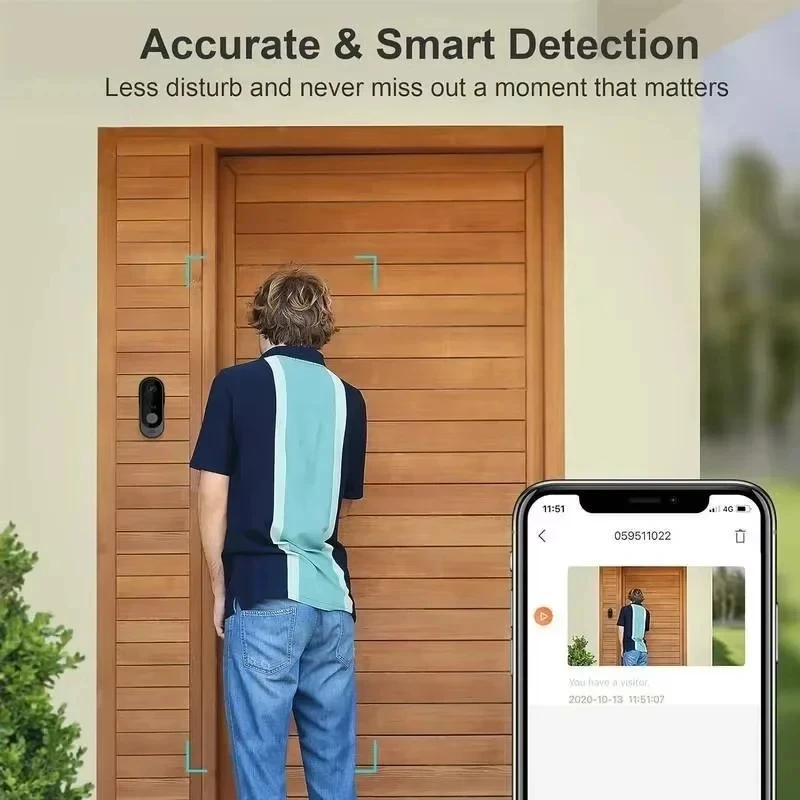 Tuya WIFI Camera Doorbell HD V - đánh giá và giá Smart Home Video Doorbell