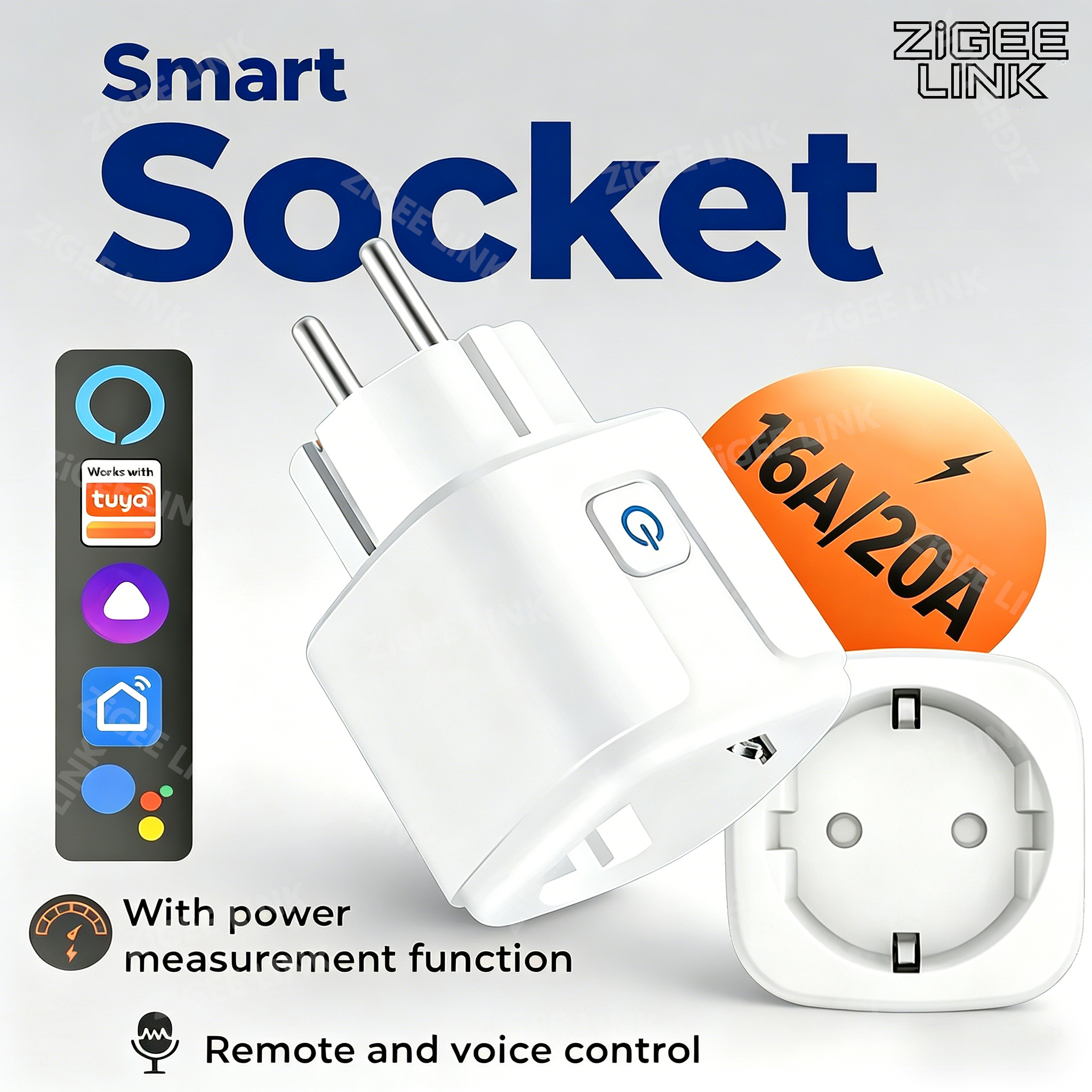 EU Socket Wifi or Zigbee3.0 Pl - đánh giá và giá Smart Home Yandex