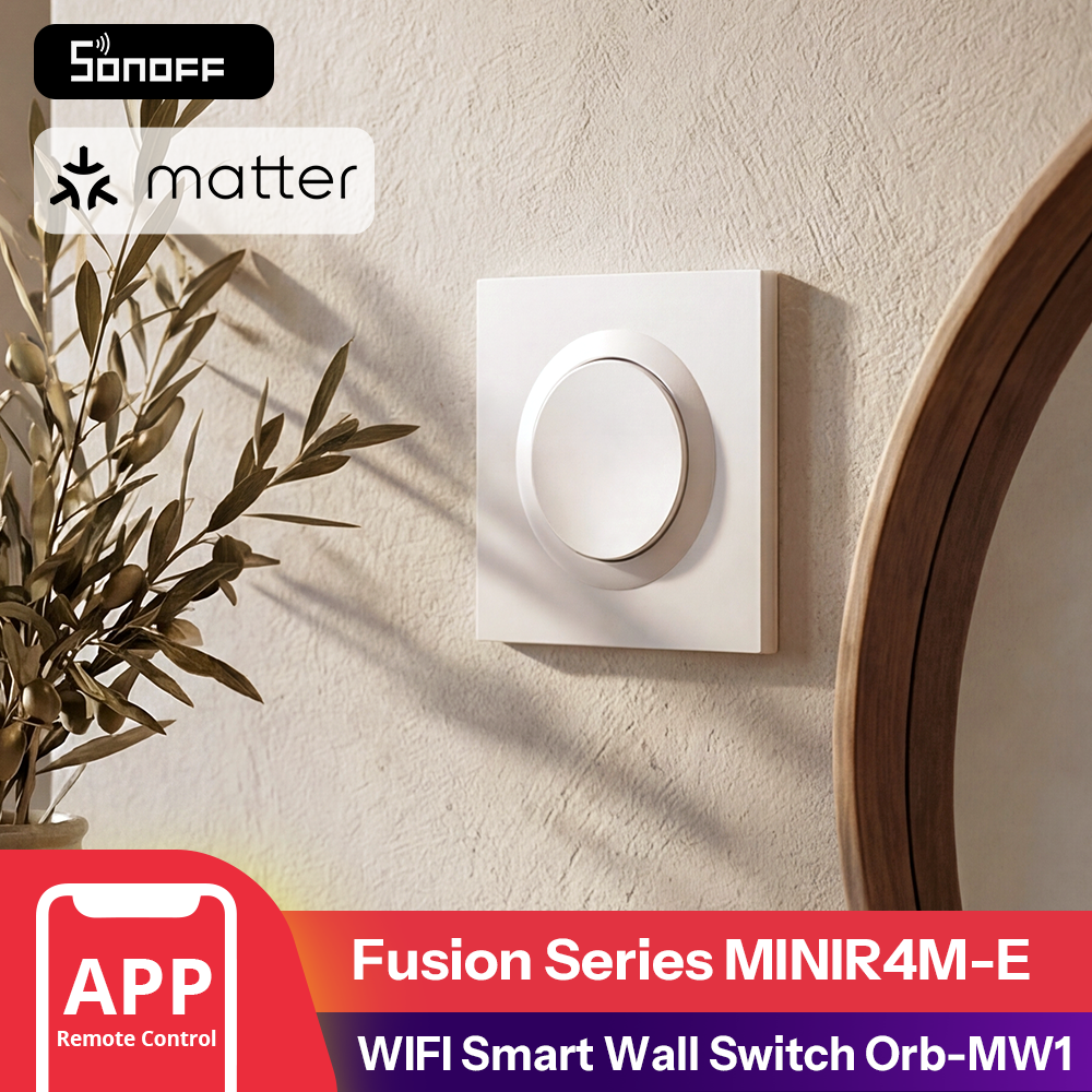 SONOFF MINIR4M-E Matter Over W - đánh giá và giá Smart Home Apple