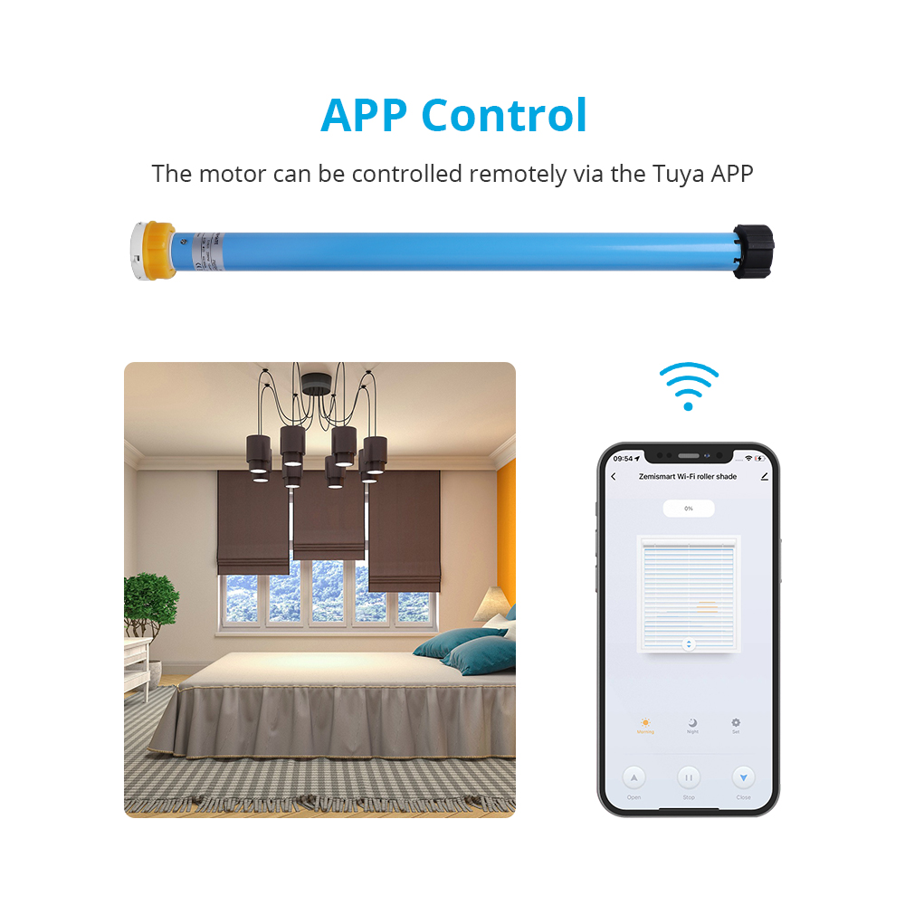 Zemismart WiFi Electric Roller - đánh giá và giá Smart Home Apple
