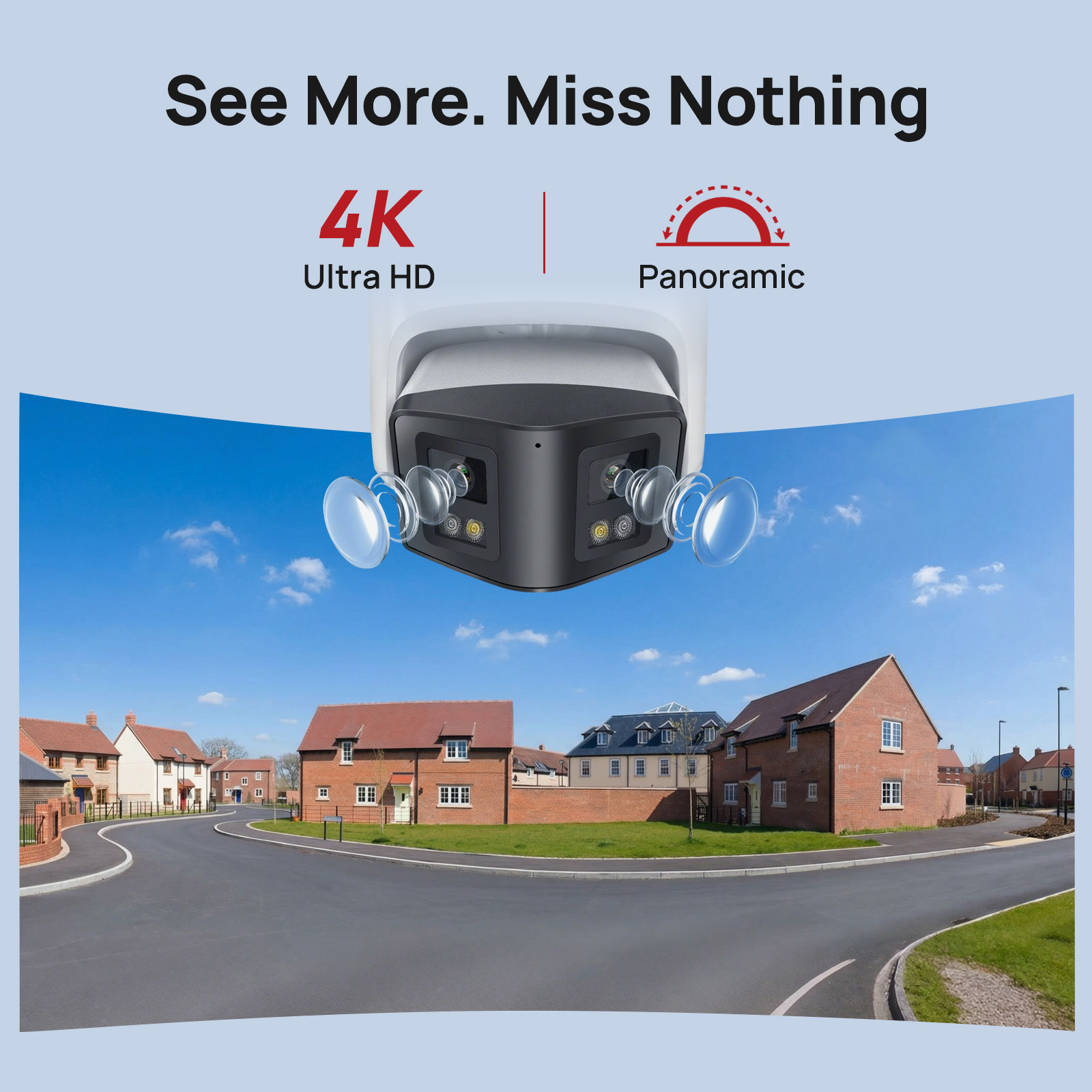 Vikylin 4/8MP Panoramic Dual L - đánh giá và giá Smart Home Nas