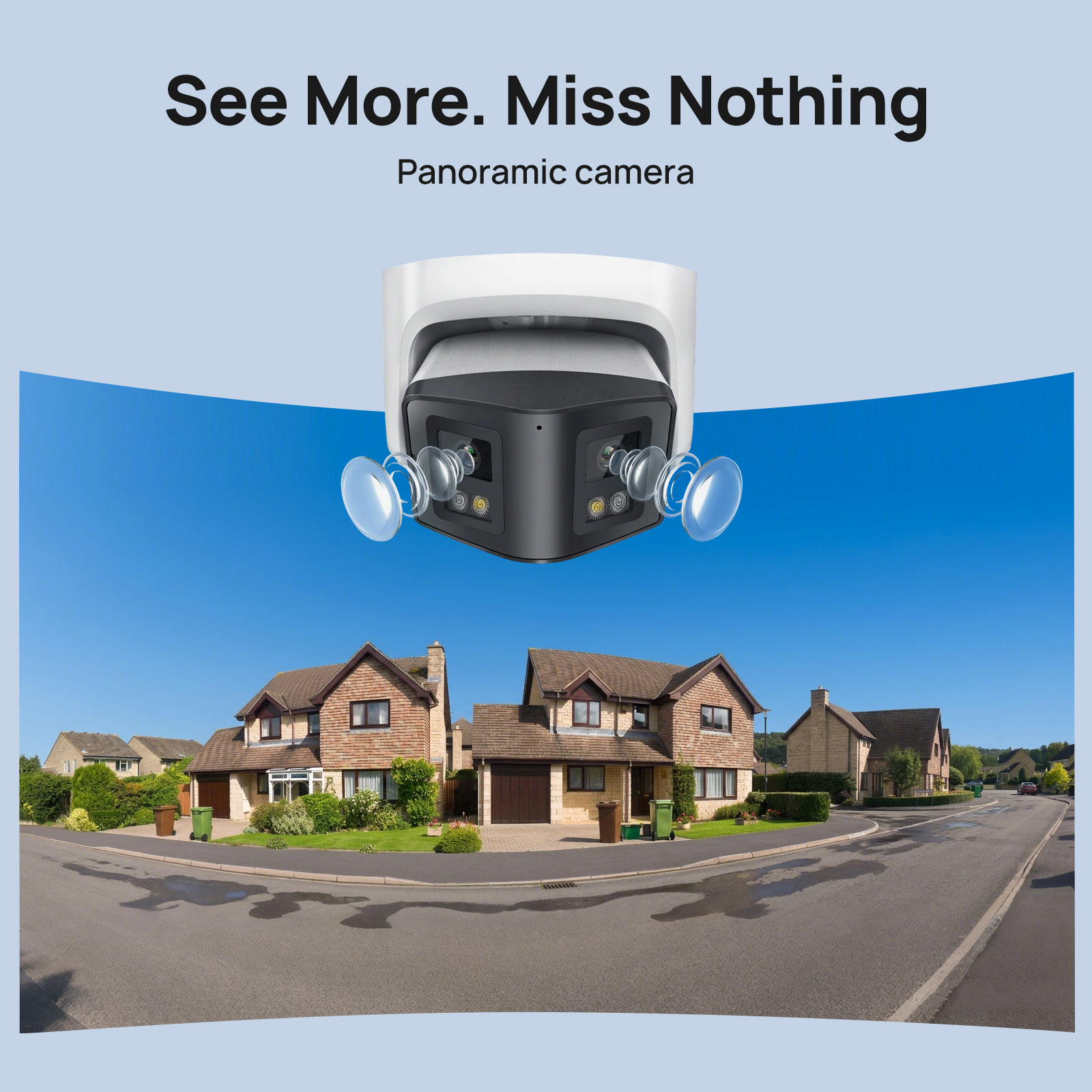 Vikylin 4/8MP Panoramic Dual L - đánh giá và giá Smart Home Nas