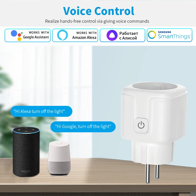 Tuya Smart Socket EU 16A AC100 - đánh giá và giá Smart Outdoor Plug