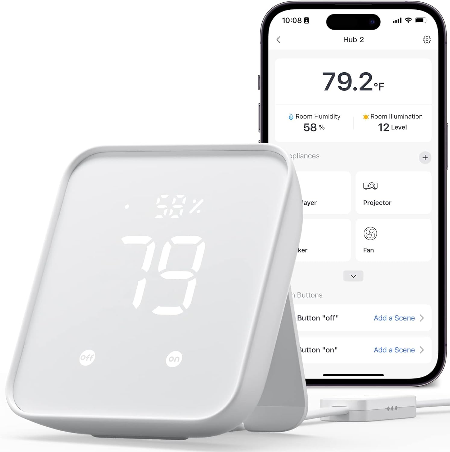 WiFi Thermometer Hygrometer, I - đánh giá và giá Smart Home Apple