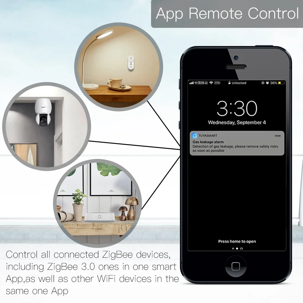 Tuya ZigBee 3.0 Smart Gateway  - đánh giá và giá Smart Home Control Panel